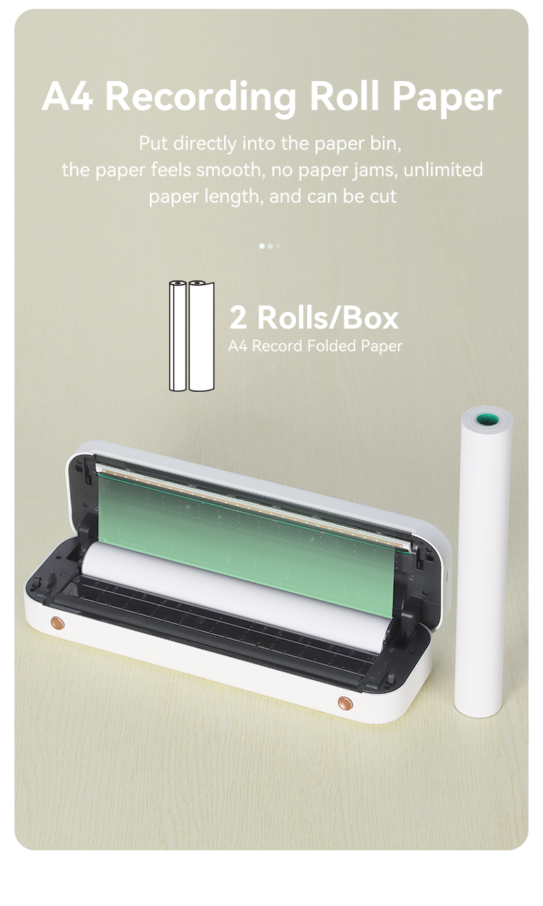 PeriPage Portable Wireless A4 Printer - Thebroketown