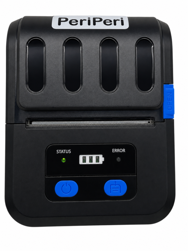 PeriPeri AI-80A USB+Bluetooth Receipt Thermal Printer, Ink-free Portable Printer for Print Receipts Bills Compatible with iOS, Android, Windows & Mac