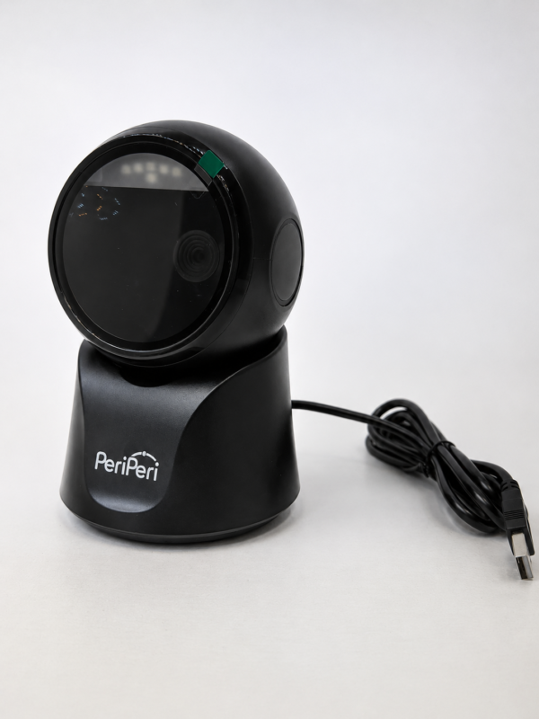 PeriPeri 1Dand2D Barcode Scanner Wired Handheld Indicator with Induction scanning .