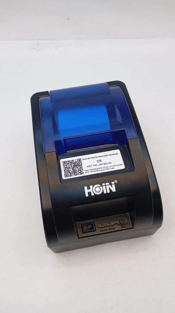 2Inch Desk Advanced Direct Thermal Receipt Printer for Print Receipts & Bills, Compatible with Android, IOS, Windows (No Battery) (Bit Torn )
